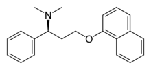 Dapoxetine Molecular Structure
