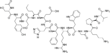 Melanotan I Molecular structure