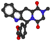 Tadalafil 3D Molecule Structure