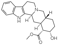 Yohimbine Molecule Structure