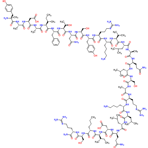 CJC-1295 No DAC Peptide chemical structure Made in USA