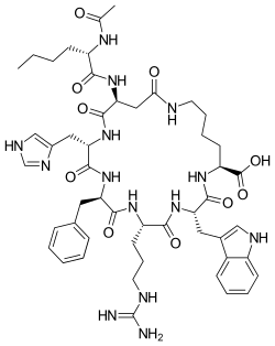 PT-141 Peptide chemical structure Made in USA